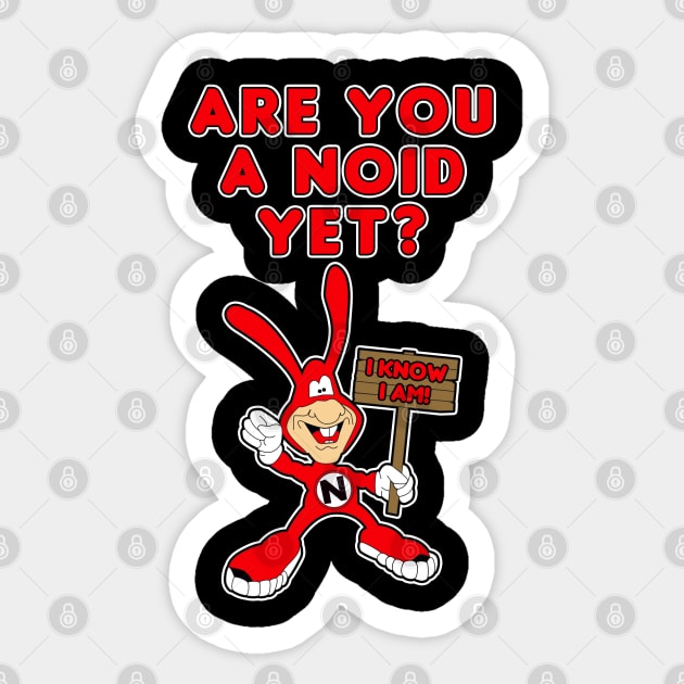 Are You A Noid Yet? Sticker by HellraiserDesigns